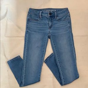 American Eagle Low Waist Blue Jeans